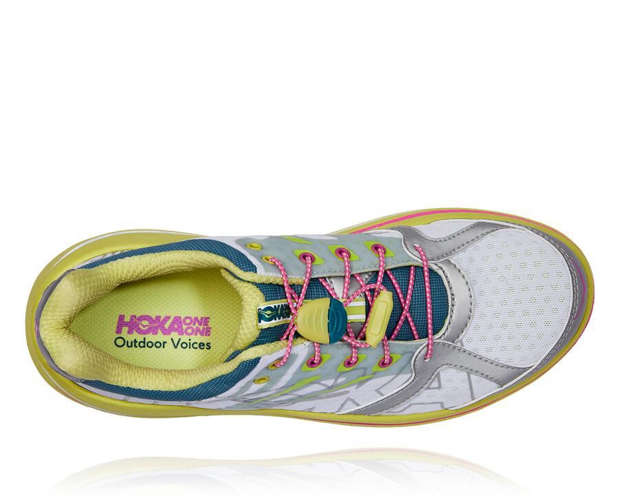 Tenis Hoka One One Mujer Blancos - Ov X Bondi B - XYHL69278